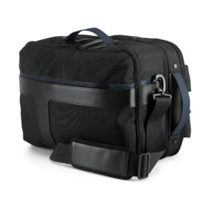 Datora mugursoma 2 vienā no 1680D poliestera un neilona – 15,6" – Zila