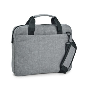 Datorsoma no 600D poliestera – 14" – Gaiši pelēka