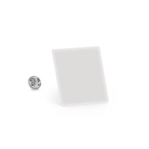 Flexible round Doming (3D sticker) badge – Ø 15 mm – Silver