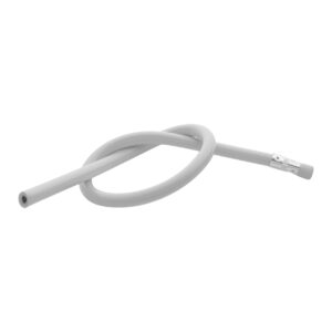 Flexible pencil with eraser, 32 cm – White