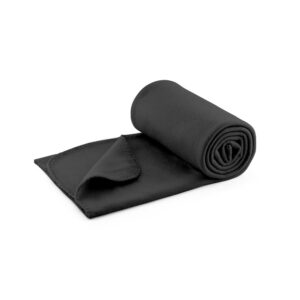 Flīsa pleds – 180 g/m² – Melna