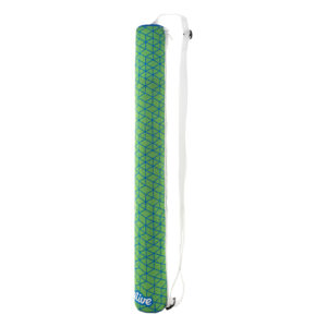Individuāli izgatavota 600D RPET soma 5 bundžām ar plecu siksnu, 75×660×75 mm – Balta