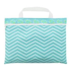Custom-made polyester document bag with full printing – White