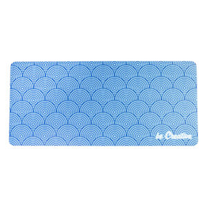 Extra large RPET felt desk pad with sublimation printing, 900×400 mm – White