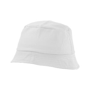 Kokvilnas panama cepure, 160 g/m² – Balta