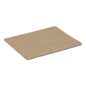 Korķa peles paliktnis ar silikona pamatni, 220×180 mm – Dabīga