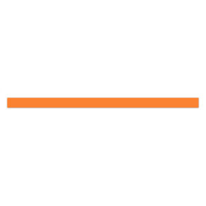 Krāsaina neausta materiāla lente salmu cepurēm, 660×27 mm – Oranža