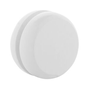 Krāsots koka jojo ar kokvilnas auklu, ø52 mm – Balta