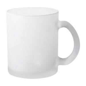 Matēta stikla krūze, 300 ml – Balta