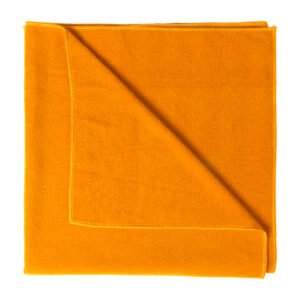 Mikrošķiedras dvielis, 310 g/m², 75×150 cm – Oranža