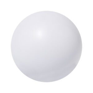 Mini PU putu antistresa bumbiņa, ø50 mm – Balta