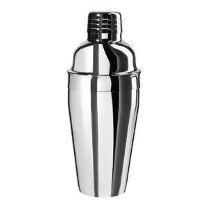 Nerūsējošā tērauda kokteiļu šeikeris dāvanu kastītē, 550 ml – Sudraba