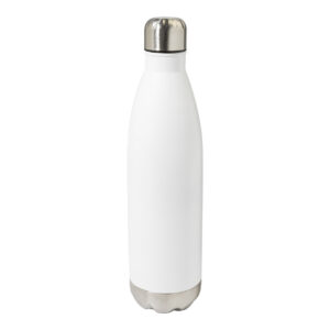 Nerūsējošā tērauda termopudele ar vara vakuuma izolāciju, 750 ml – Balta