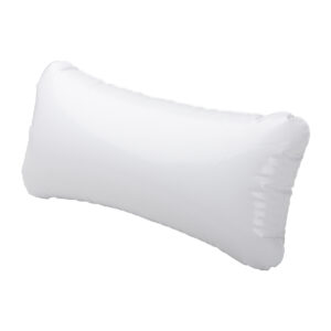 Piepūšams PVC pludmales spilvens, 33 × 18 cm – Balta