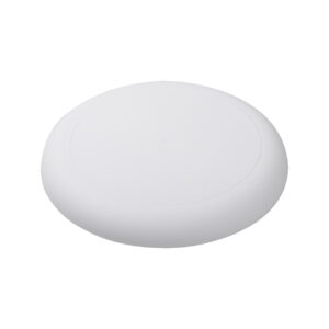 Plastmasas mini frisbijs, Ø 16 cm – Balta