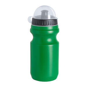 Plastmasas sporta pudele ar dzeršanas vāciņu, 550 ml – Zaļa