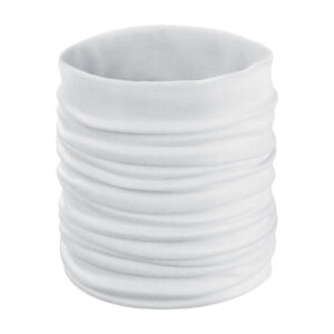 Poliestera daudzfunkcionāla šalle, 120 g/m² – Balta