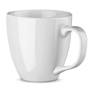 Porcelain mug with personalised hydroglaze coating – 450 ml – White