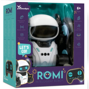 Programmējams robots, kas reaģē uz rokas žestiem – Daudzkrāsaina