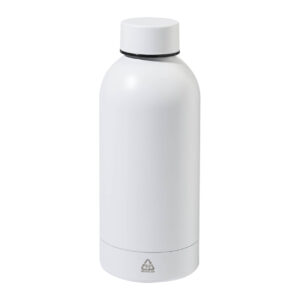 Pudele no pārstrādāta nerūsējošā tērauda, 500 ml – Balta