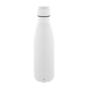 Pudele no pārstrādāta nerūsējošā tērauda, 790 ml, plaša krāsu izvēle – Balta