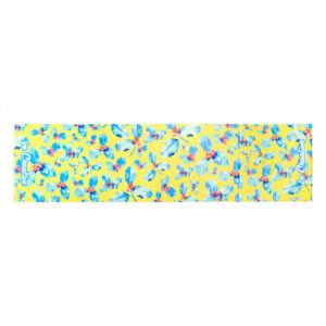 RPET microfibre table runner with sublimation printing, 350×1300 mm – White