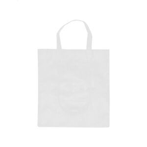 Saliekama neausta materiāla iepirkumu soma, 70 g/m² – Balta