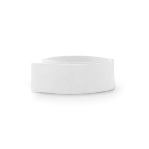 Sublimated elastic hat band – White