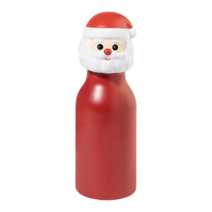 Termopudele ar Ziemassvētku antistresa figūru, 400 ml – Sarkana, ziemassvētku vecītis