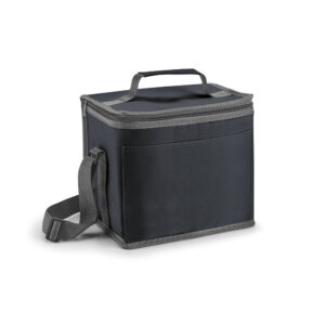 Termosoma ar regulējamu siksnu no 600D poliestera – 9 L – Melna