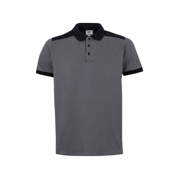 Unisex divkrāsu elastīgs pikē polo krekls, poliesters un elastāns, 200 g/m²