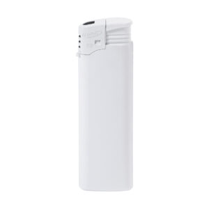 Uzpildāmas plastmasas piezo šķiltavas, 25×81×11 mm – Balta