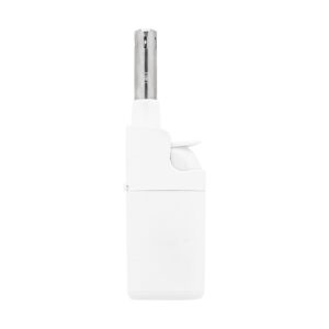 Uzpildāmas plastmasas piezo virtuves un grila šķiltavas, 106 mm – Balta