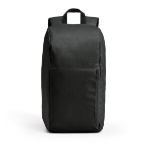 Viegla mugursoma no 600D poliestera – 10 L – Melna
