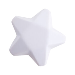 Star-shaped anti-stress ball – White